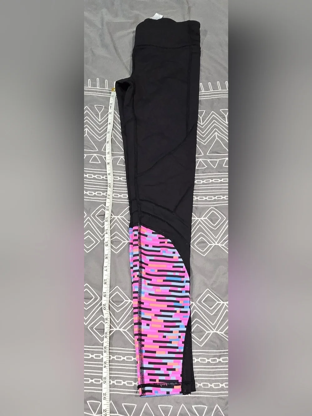 Ivivva Girls High Waisted Leggings Size 10 Youth - Picture 3 of 7